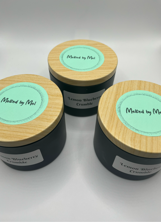 3 piece set handmade soy wax candle (8oz)